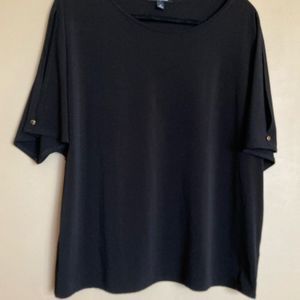 Roz & Ali Dolman Style Cold Shoulder Top size XL